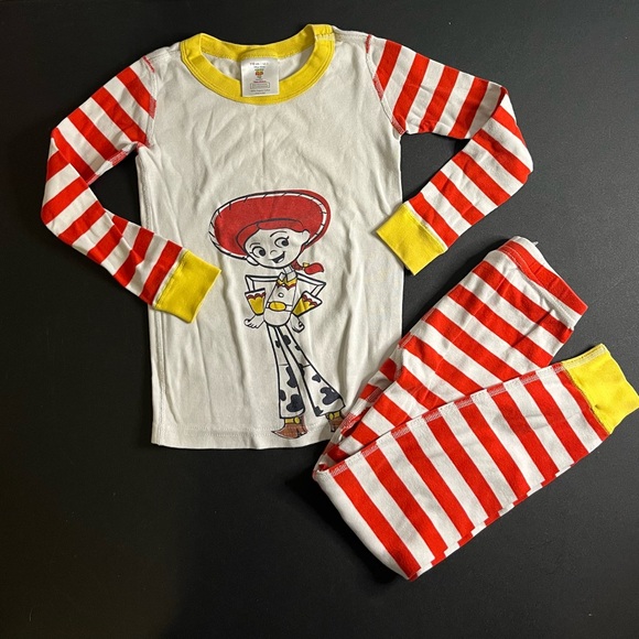 NEW Hanna Andersson Long John Disney Pixar Toy story Woody pajamas